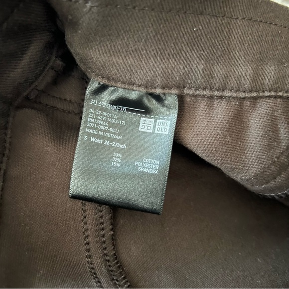 Uniqlo stretch denim pull-on pants - Picture 7 of 12